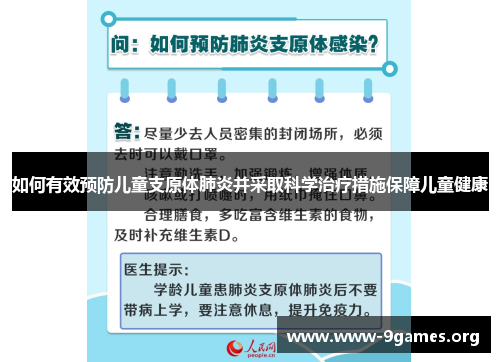 如何有效预防儿童支原体肺炎并采取科学治疗措施保障儿童健康
