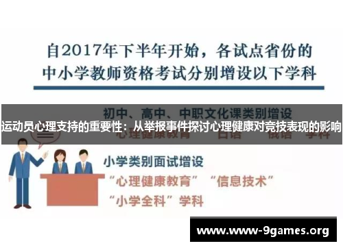 运动员心理支持的重要性:从举报事件探讨心理健康对竞技表现的影响 运动员心理支持的重要性:从举报事件探讨心理健康对竞技表现的影响